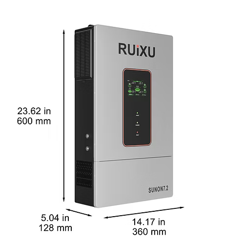RUiXU 7.2kW Off-Grid Inverter, Single-Phase or Split-Phase - Image 2