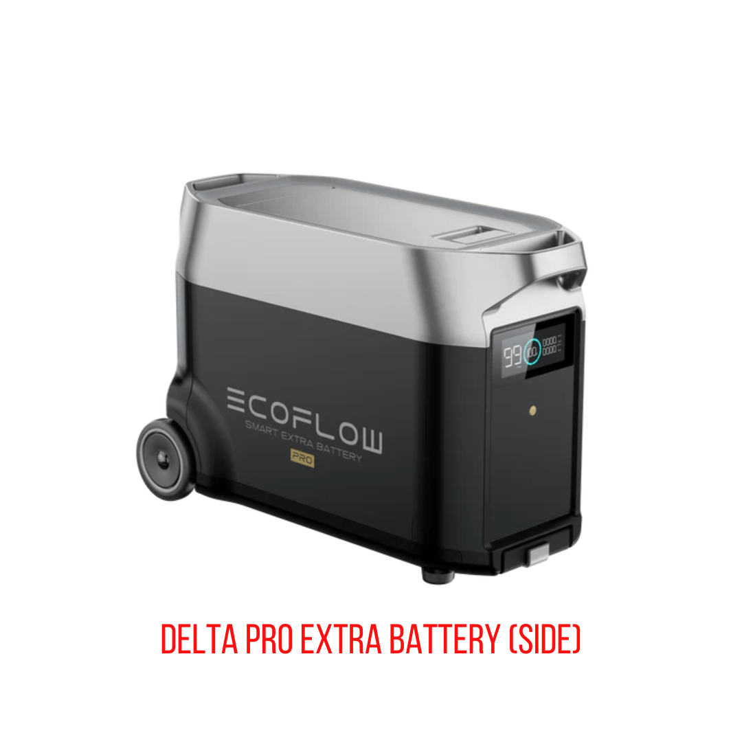 EcoFlow DELTA Pro Solar Kit, 7,200Wh, 3,600W, Extra Battery and 200W Portable Panels - Image 14