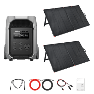 EcoFlow DELTA 3 Ultra Plus Solar Generator Kit with Panel Options