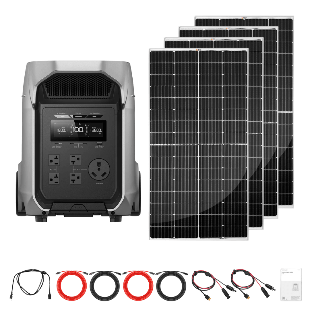 EcoFlow DELTA 3 Ultra Plus Solar Generator Kit with Panel Options - Image 5
