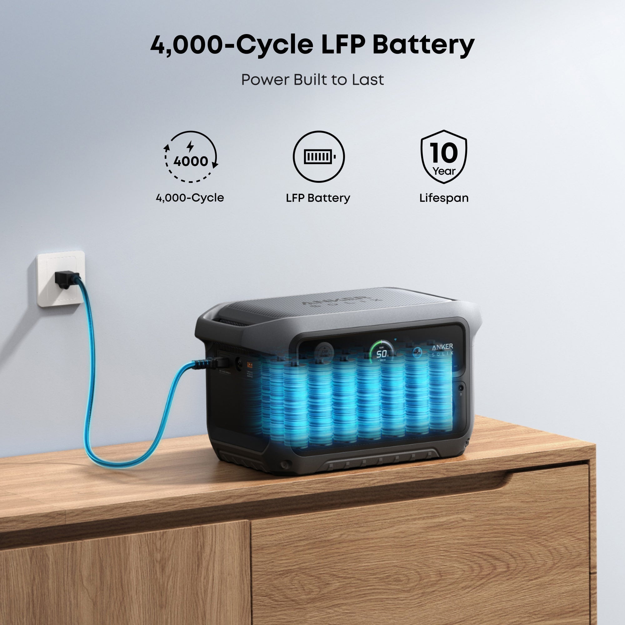 Anker SOLIX BP2000 Gen 2 Expansion Battery, 2,048Wh, for C2000 Gen 2 - Image 7