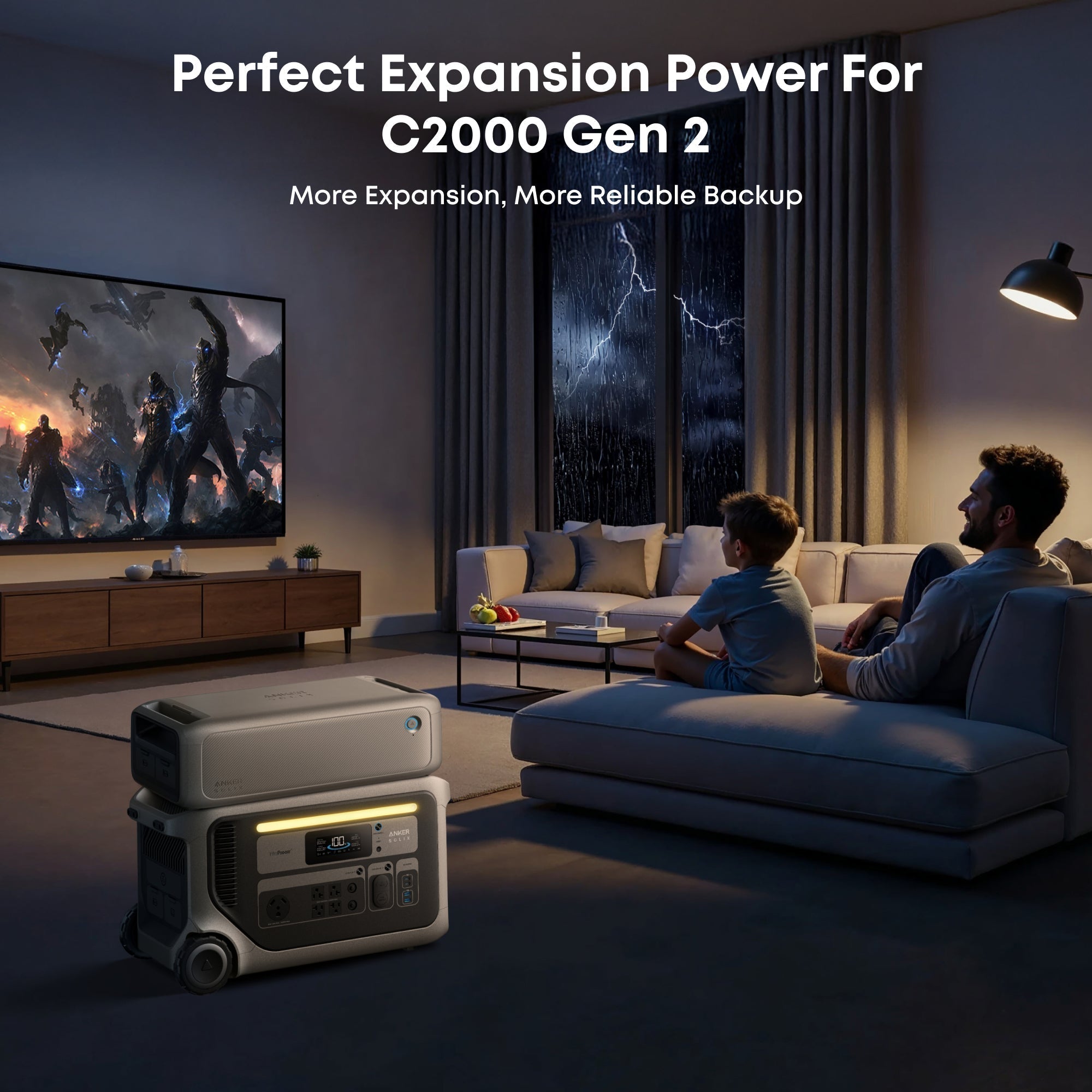 Anker SOLIX BP2000 Gen 2 Expansion Battery, 2,048Wh, for C2000 Gen 2 - Image 5