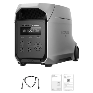 EcoFlow DELTA 3 Ultra Plus Portable Power Station, 3,072Wh, 3,600W