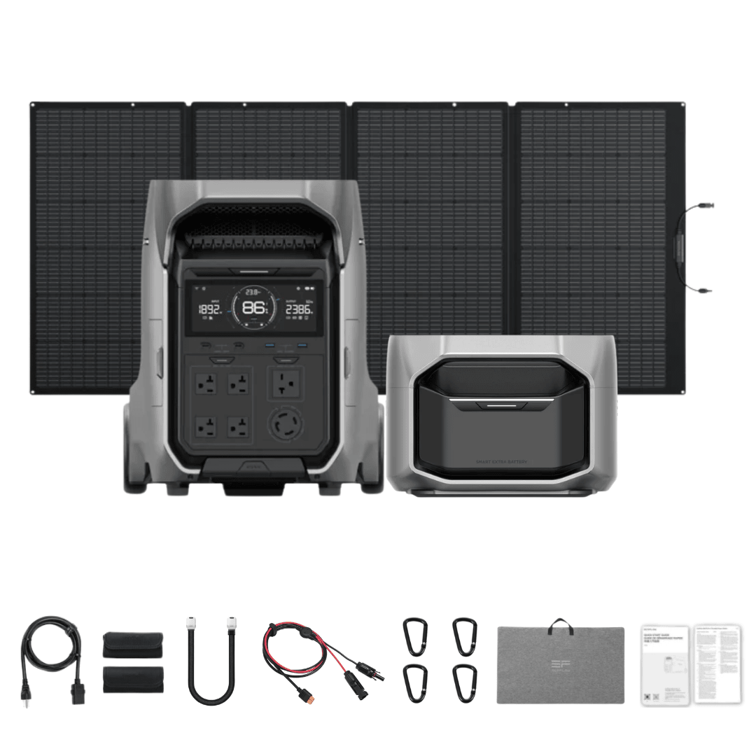EcoFlow DELTA Pro 3 Portable Power Station, 4,096Wh, 4,000W, Bundle Options - Image 3