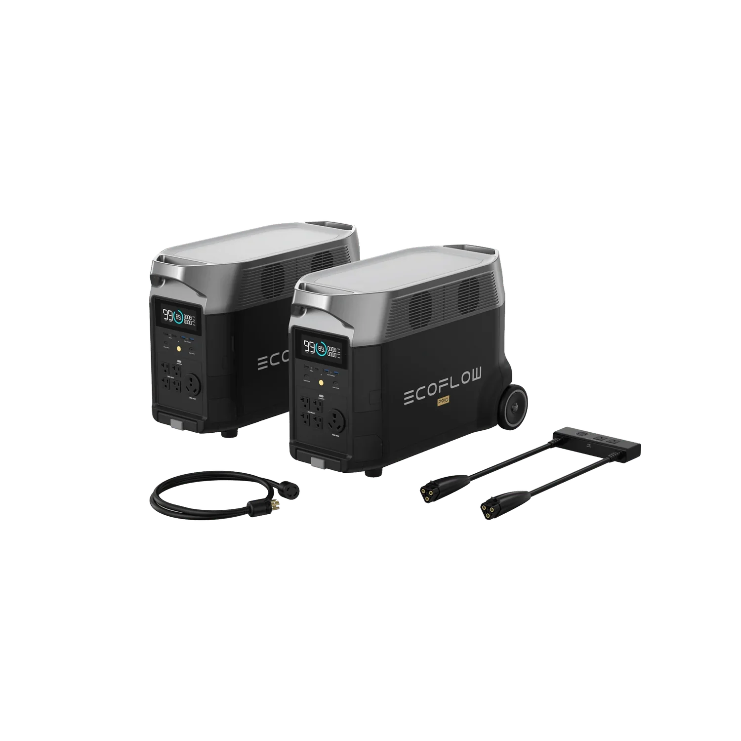 EcoFlow DELTA Pro Dual Power Station Kit with Double Voltage Hub - Image 2
