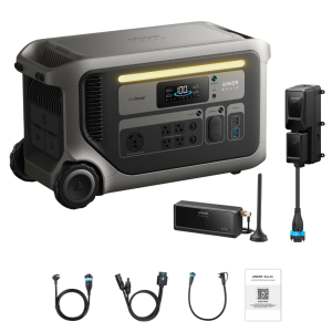 Anker SOLIX F3000 Portable Power Station with Optional Backup Kits