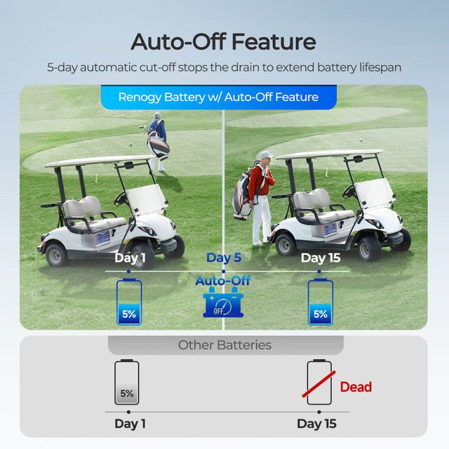 Renogy LiFePO4 Golf Cart Battery, 48V, 105Ah - Image 4